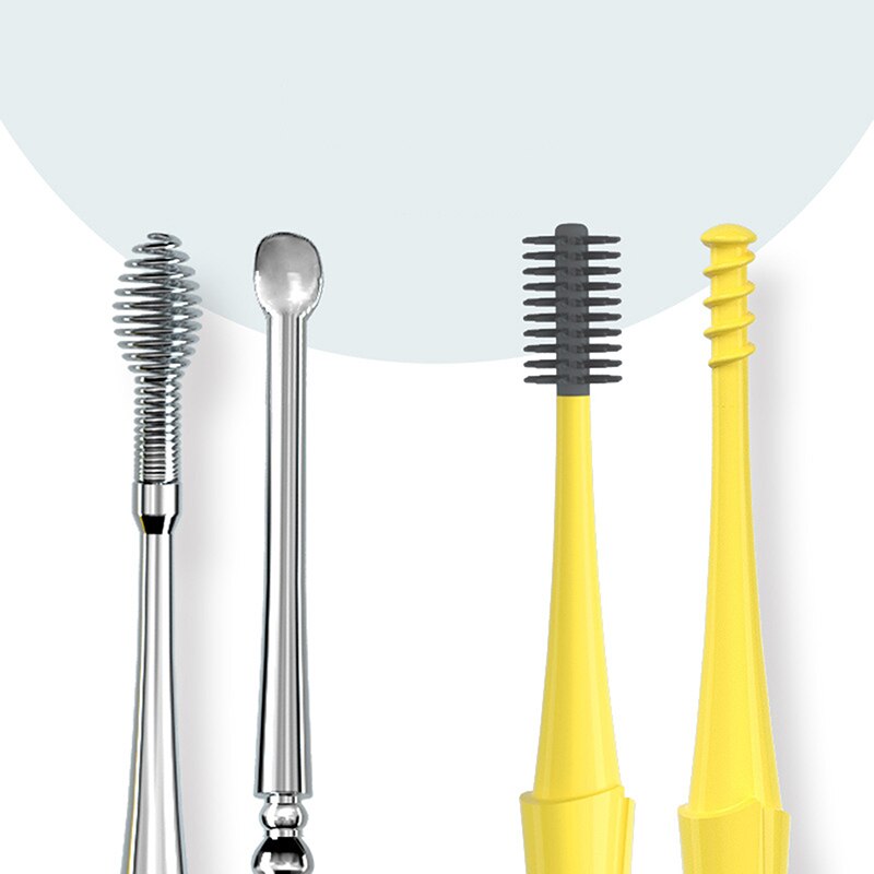 Ear Wax Removal Kit Ear Wax Remover Stainless Steel Ear Pick Earwax Remover Tool With Storage Box Reusable Ear Wax Removal