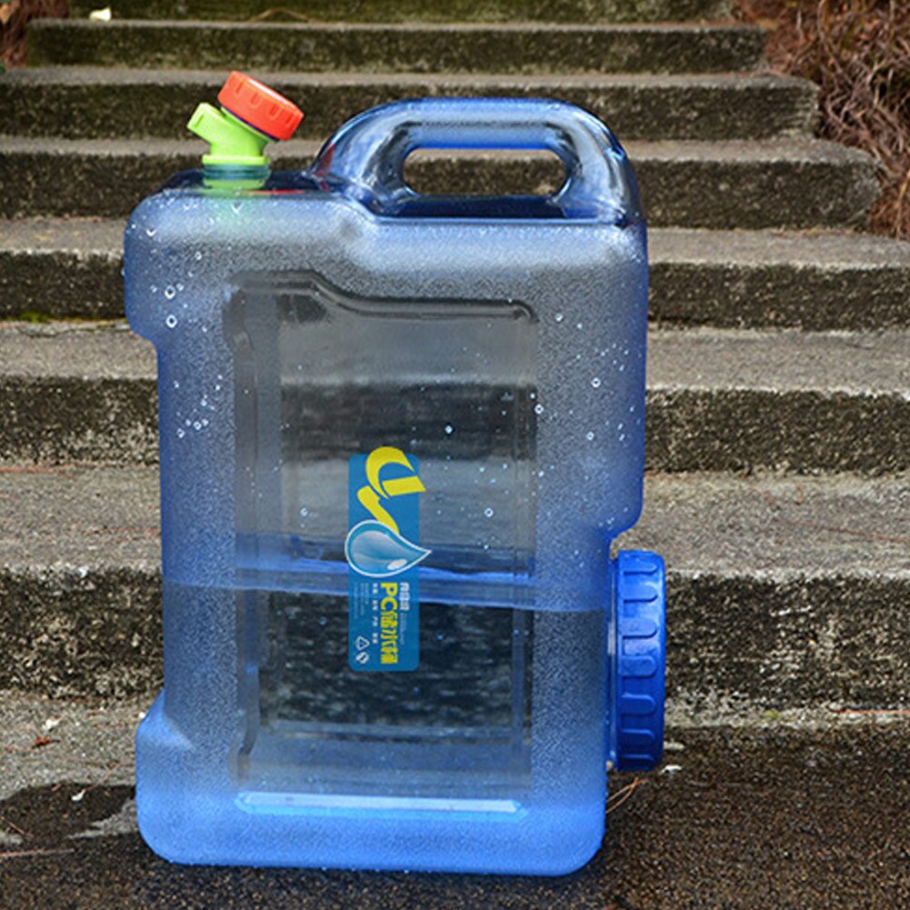 12l waterzakken auto rijden wateremmer verdikte draagbare watercontainer met kraan kampeerkookbenodigdheden