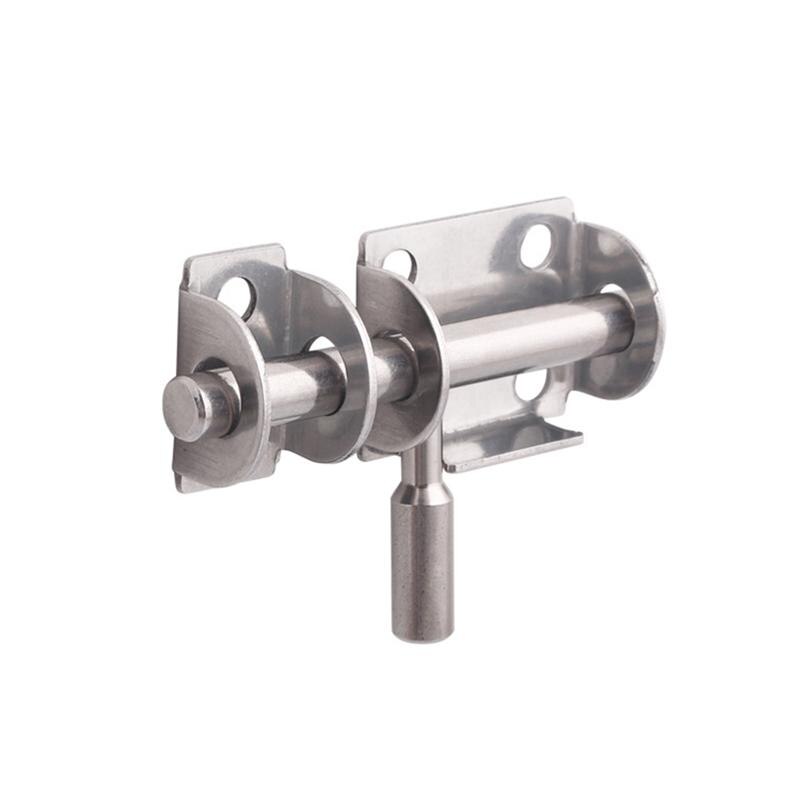 1Pc Slide Bolt Gate Latch Heavy Duty Safety Stainless Steel Premium Gate Latch Door Bolts Window Latch Door Lock Barrel Bolt
