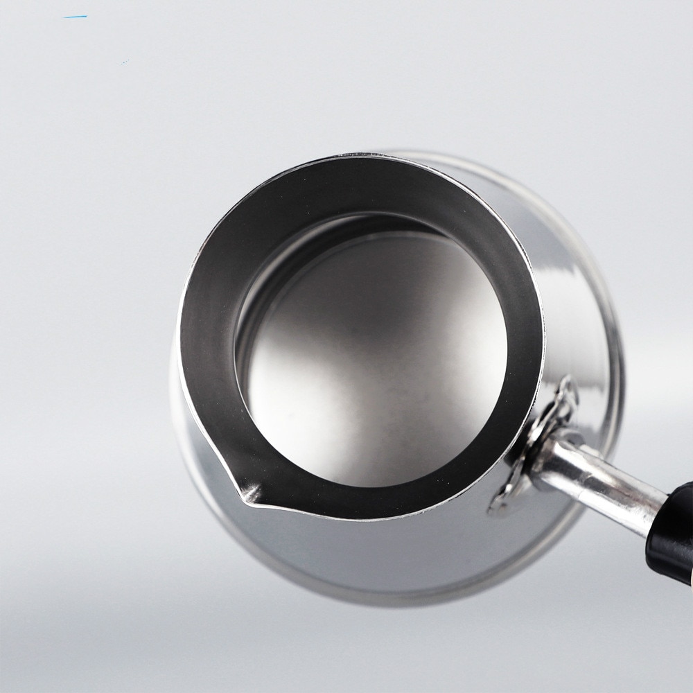 Stainless Steel Turkish Coffee Pot Arabica Coffee Maker Kettles Percolators European Long Handle Mocha Moka Pots WJ717