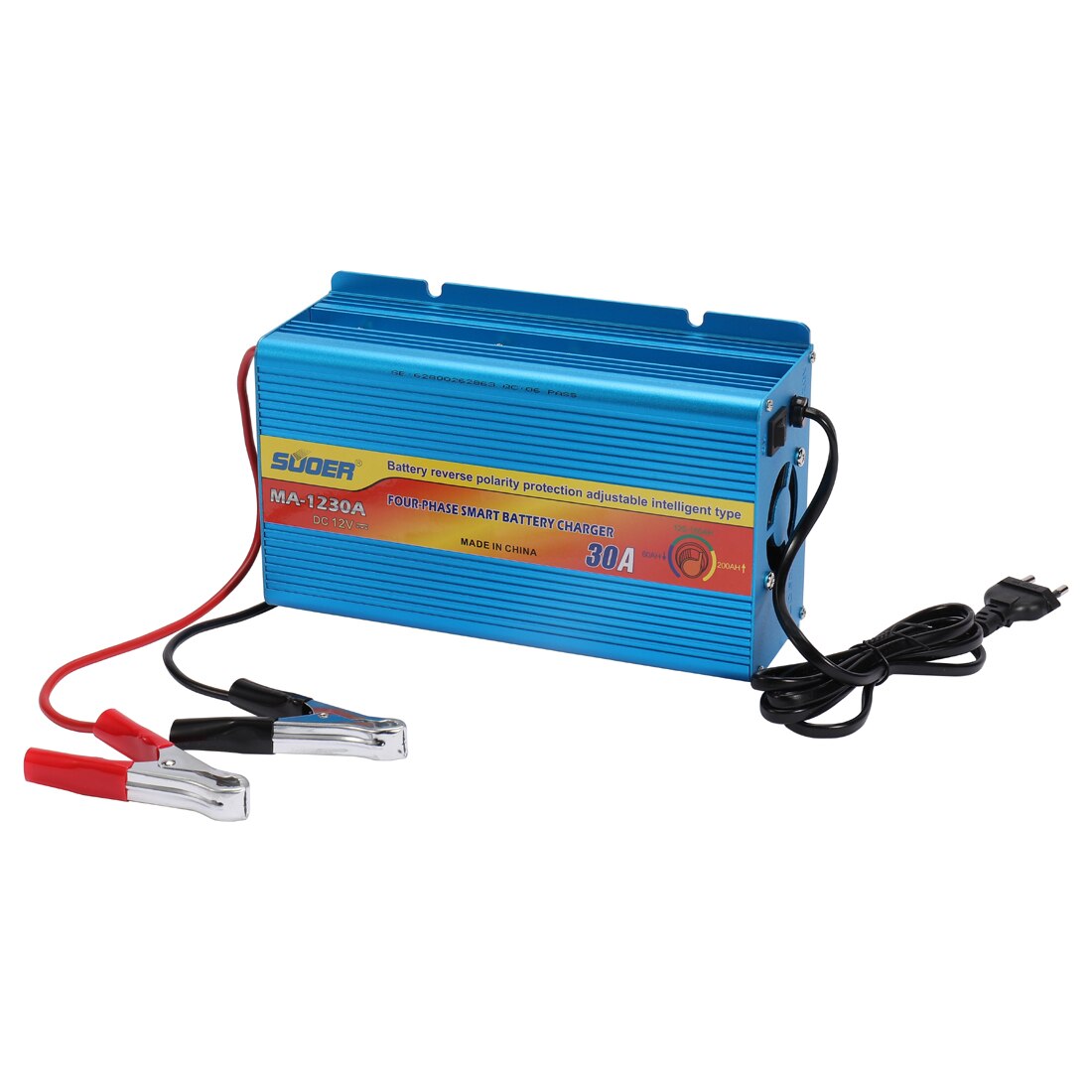 MA-1230A Solar Car Battery Charger for output 12V/30A, Input AC220V , Charger battery for 12A, 600AH battery