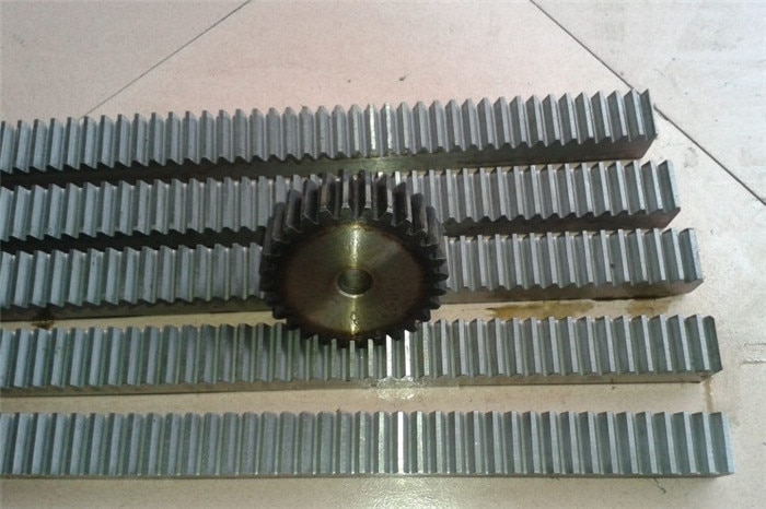 Crémaillère de haute précision 1 M 17 dents | Module 1 module, étagère à engrenage en acier de 15*15*500mm + 2 pièces, 1 M 17 dents, engrenage, crémaillère en acier 1 pièces