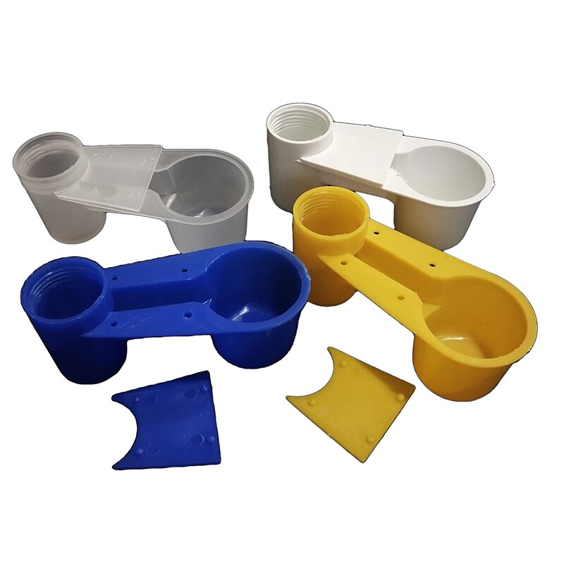 Plastic Pet Bird Drinker Feeder Water Bottle Cup Accessories Cat Chicken Pigeon Sink Automatic Feeder Parrot Pet Tools