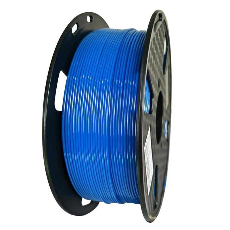 PETG-filamento de plástico para impresora 3D, materiales de impresión por sublimación, 1,75mm, 250G por rollo: blue