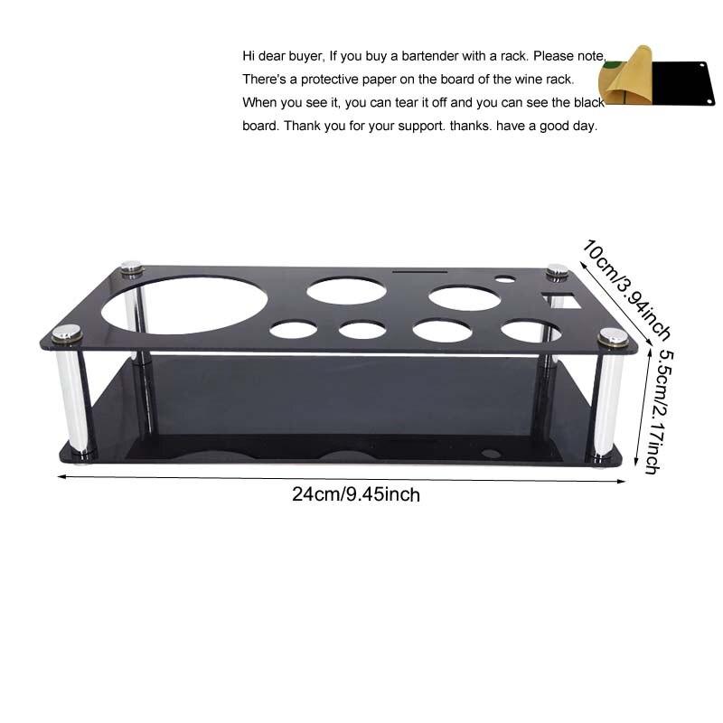 Juego de mezclador de vino tinto de acero inoxidable, 12 unidades, 750/600ml, mezclador de vino, cócteles, coctelera, bebidas de Bar, barman: Shaker Stand Rack