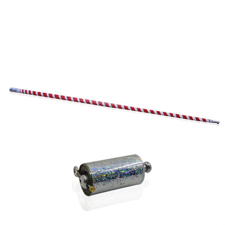 110 CM/150 cm Metal Verschijnen Cane Kan Kiezen Kleur Magic Sticks Voor Professionele Goochelaar Stage Street Magie Illusie accessoires