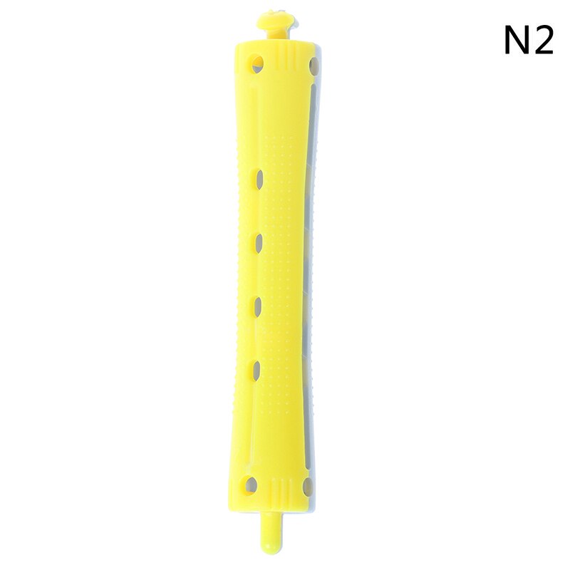 10 stuks/partij haarkrultang trekkern haarroller krultang haartool magische haarkrulspelden rollers voor haar kapperssalon gereedschap: 1.3cm