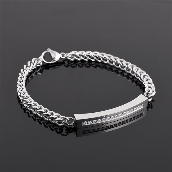 Cz pedra cristal memorial cinzas urna pulseira lembrança cremação bangle masculino feminino jóias cremain titular medalhão unissex: Sliver / 10Pcs Bracelet only