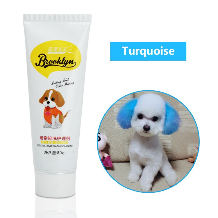 Agent de teinture pour animaux de compagnie chien chat animaux coloration des cheveux colorants teinture Pigment Agent chat de compagnie chien fournitures accessoires de teinture des cheveux: 09