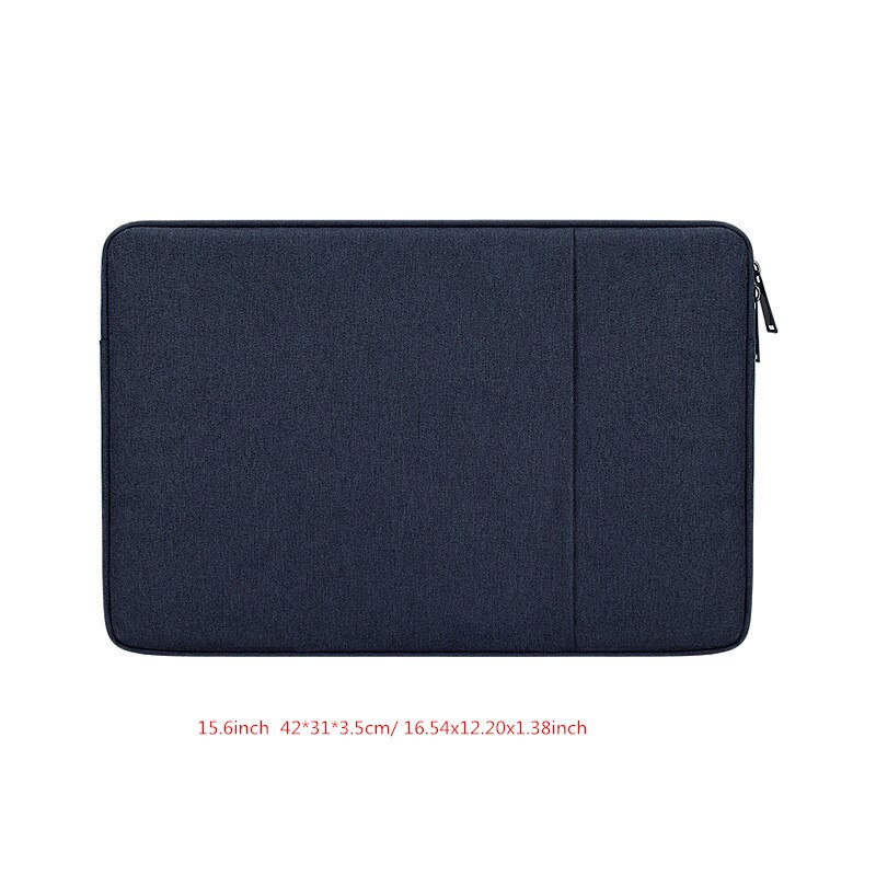 Wasserdicht Stoßfest Aktentasche Laptop Fall männer frauen Tote Büro Reise Business Handys Dokumente Lagerung Zubehör: Navy blue XL