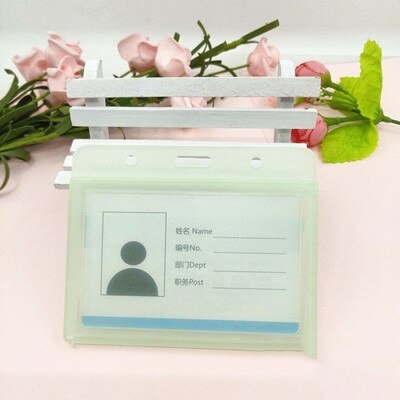 1PCS Plastic Card Case Bus Card Holder for Kids Students ID Card Accessories: NO.6
