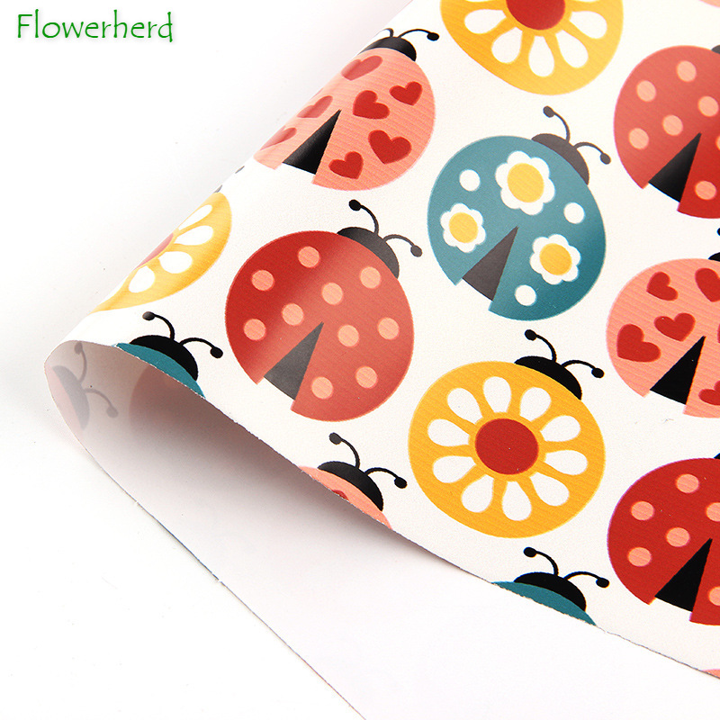 50x70CM Cute Paper Cartoon Toy Wrapping Paper Birthday Wrapping Paper DIY Student Dormitory Wallpaper Bag Book Paper