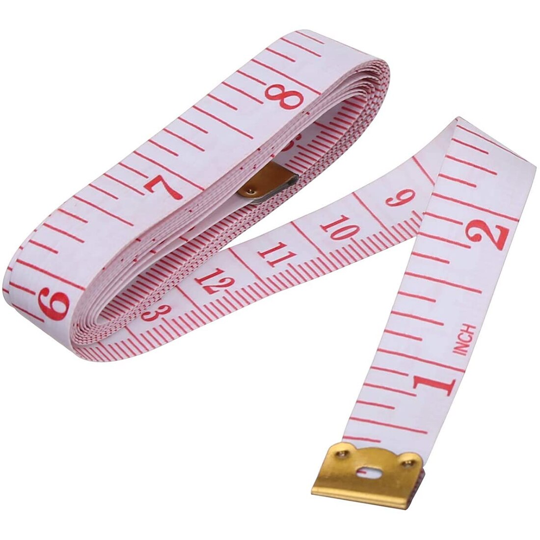 150cm Tape Measure Portable Retractable Ruler Children Height Sewing Machine Sticker Centimeter Inch Roll Tape Body Random Color: 10