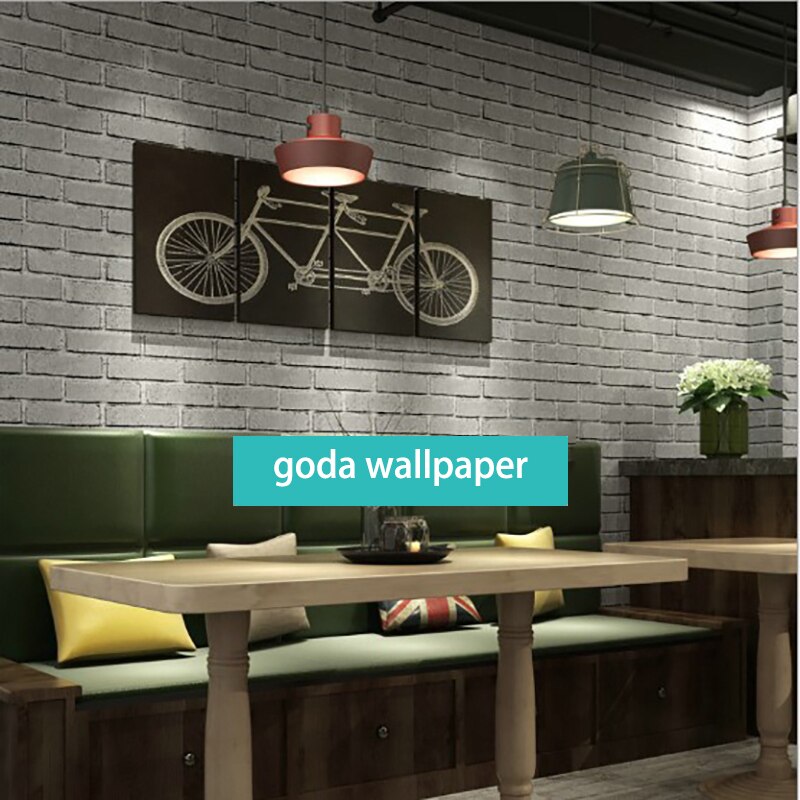 3d selvklebende ikke-vevd tapet moderne enkel tapet soverom klesbutikk spisestue bar vertikale striper stue sovesal: C17