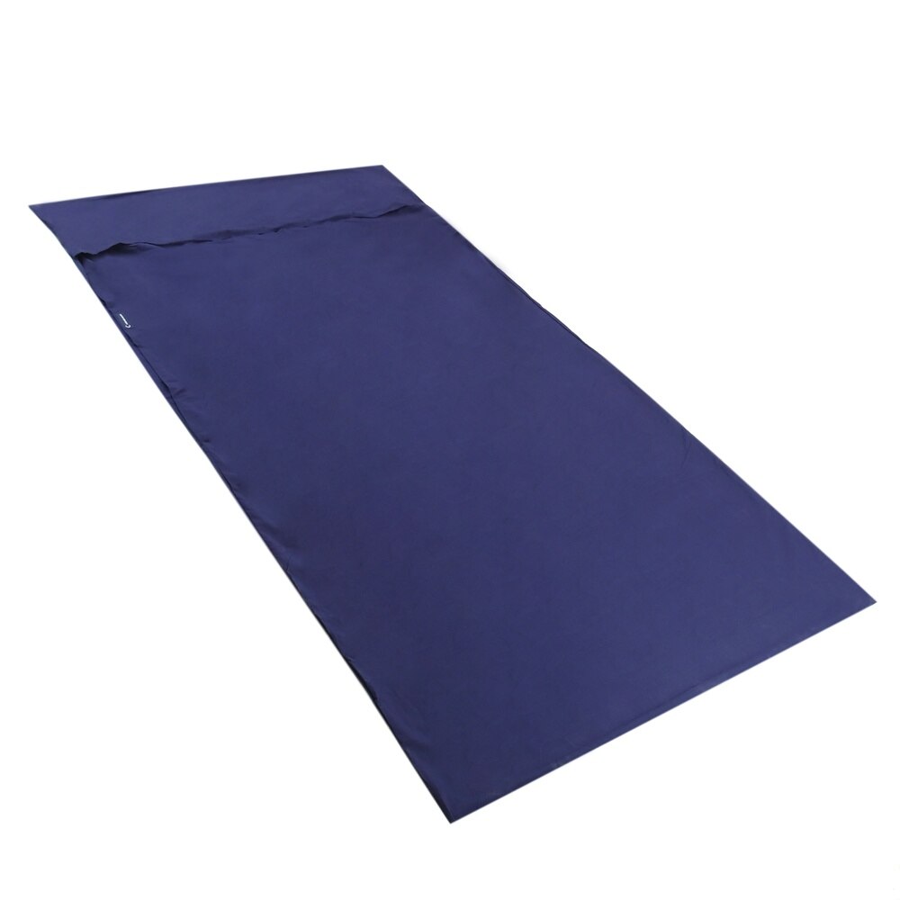 Primematik-reise sovepose 115 x 210 cm mikrofiber blå