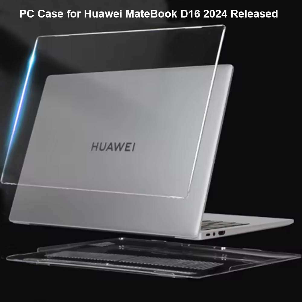 MCLG-X Case for Huawei Matebook D16 16Inch Model MCLF-X MCLG-16 MCLEF-X Crystal and Matte PC Cover Laptop Protective Shell