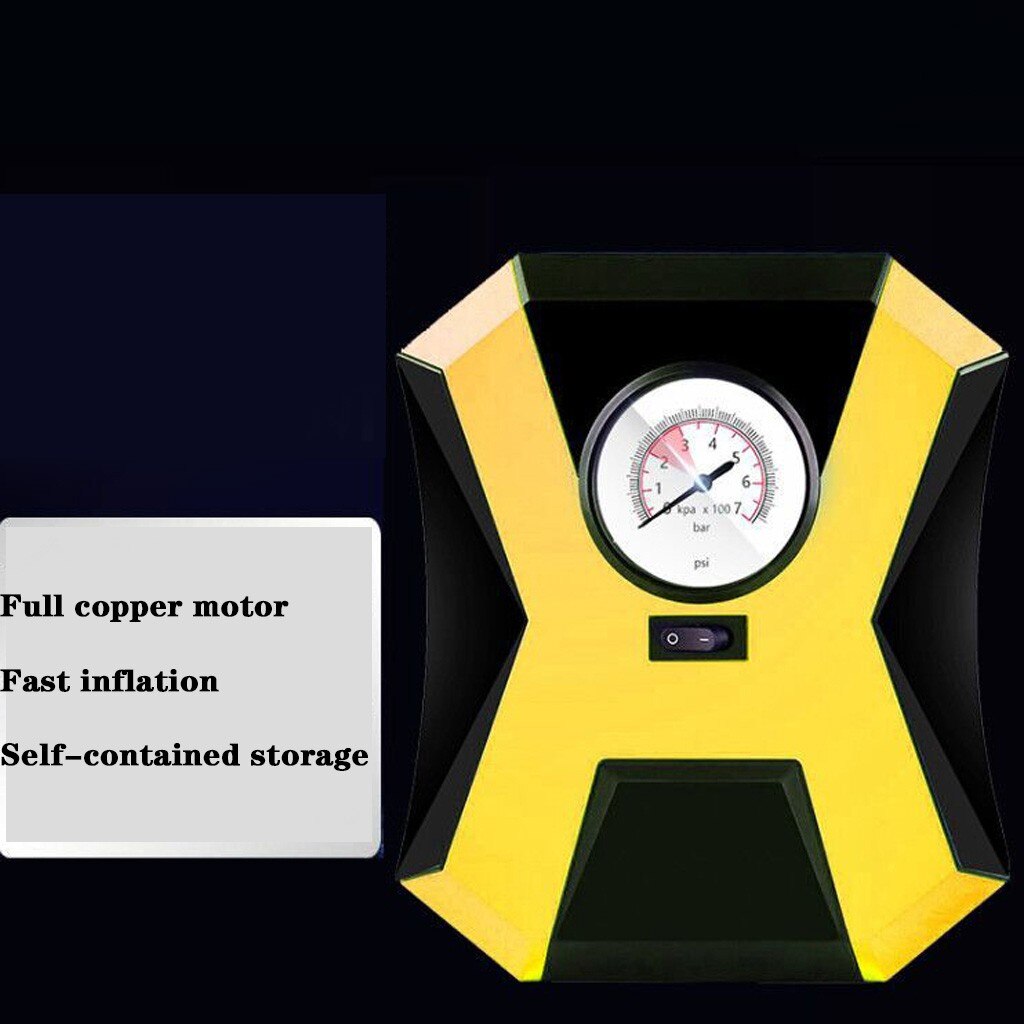 O compressor de ar rápido do carro do compressor de ar do carro 12v multi-função infladores elétricos do pneu do carro