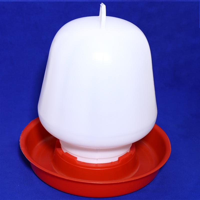 1PC 8/10/12L Water Drinker For Duck Goose Chicken Pigeon Chick Thickened Plastic Automatic Waterer Feeding Dispenser