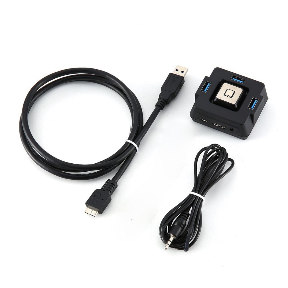 Multi-function USB3.0 Computer Desktop Switch Internet Cafe Home Office Desktop Chassis Switch USB3.0 With Card