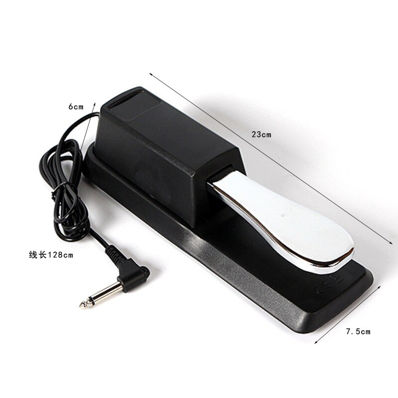 Piano Sustain Pedal Damper Pedal for Roland Electric Piano Keyboard Electronic Keyboard Instrument Organ