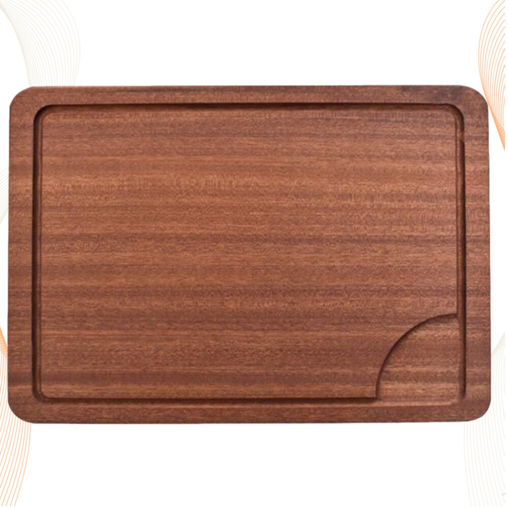 1pc placa de comida restaurante ocidental casa cozinha criativa utensílios de mesa de madeira prato de comida placa de bife placa de pizza