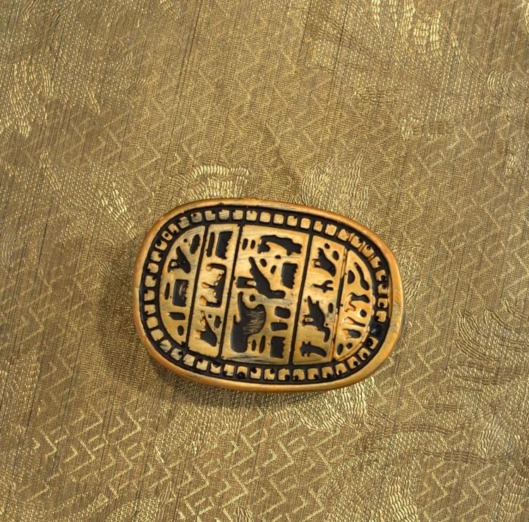 Aqumotic bille egyptisk amulett skarabee dekorasjon fawns nilen turisme suvenir klassisk skytshelgen tro nilen turist suvenir