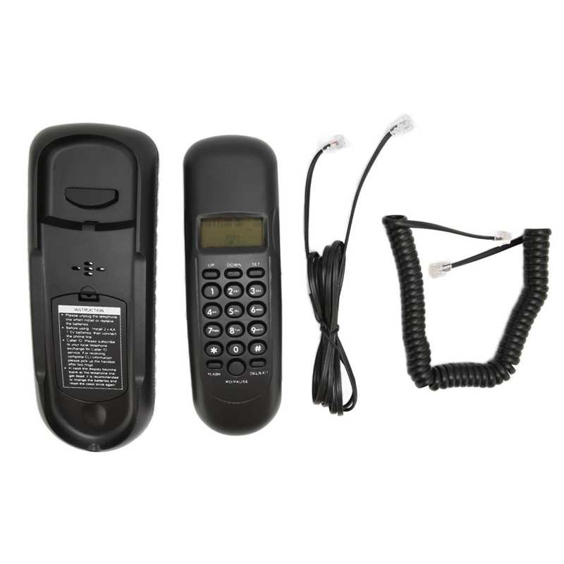 Home Landline Phone Wall Mounted Telephone Corded Fixed Phones with Caller ID Display for Home Office Business Hotel