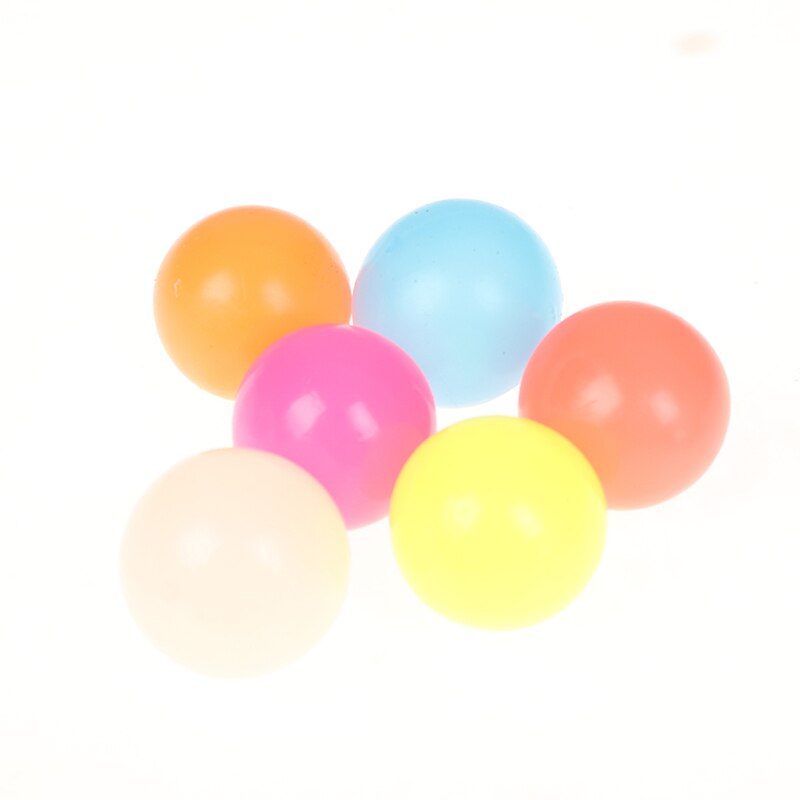 6Pcs Sticky Wall Balls Stress Relief Squeeze Stretchy Luminous Balls Toy 2022 Most Popular Lowest Price Year