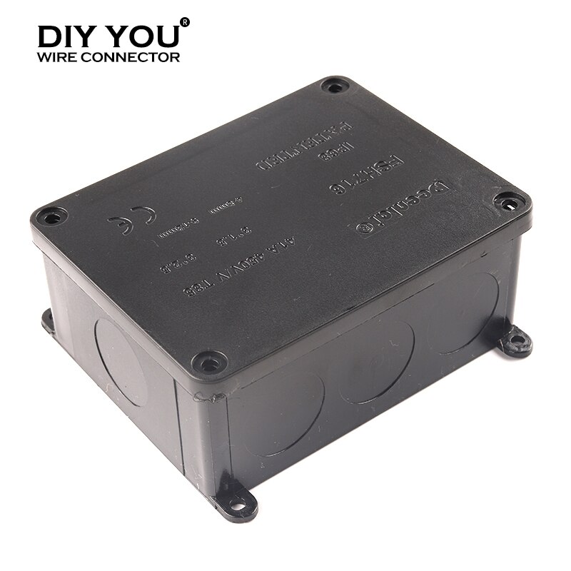 IP68 41A/450V Outdoor Waterproof Electrical wiring Junction Box With Terminal Can cut holes Connection cable Wire connector