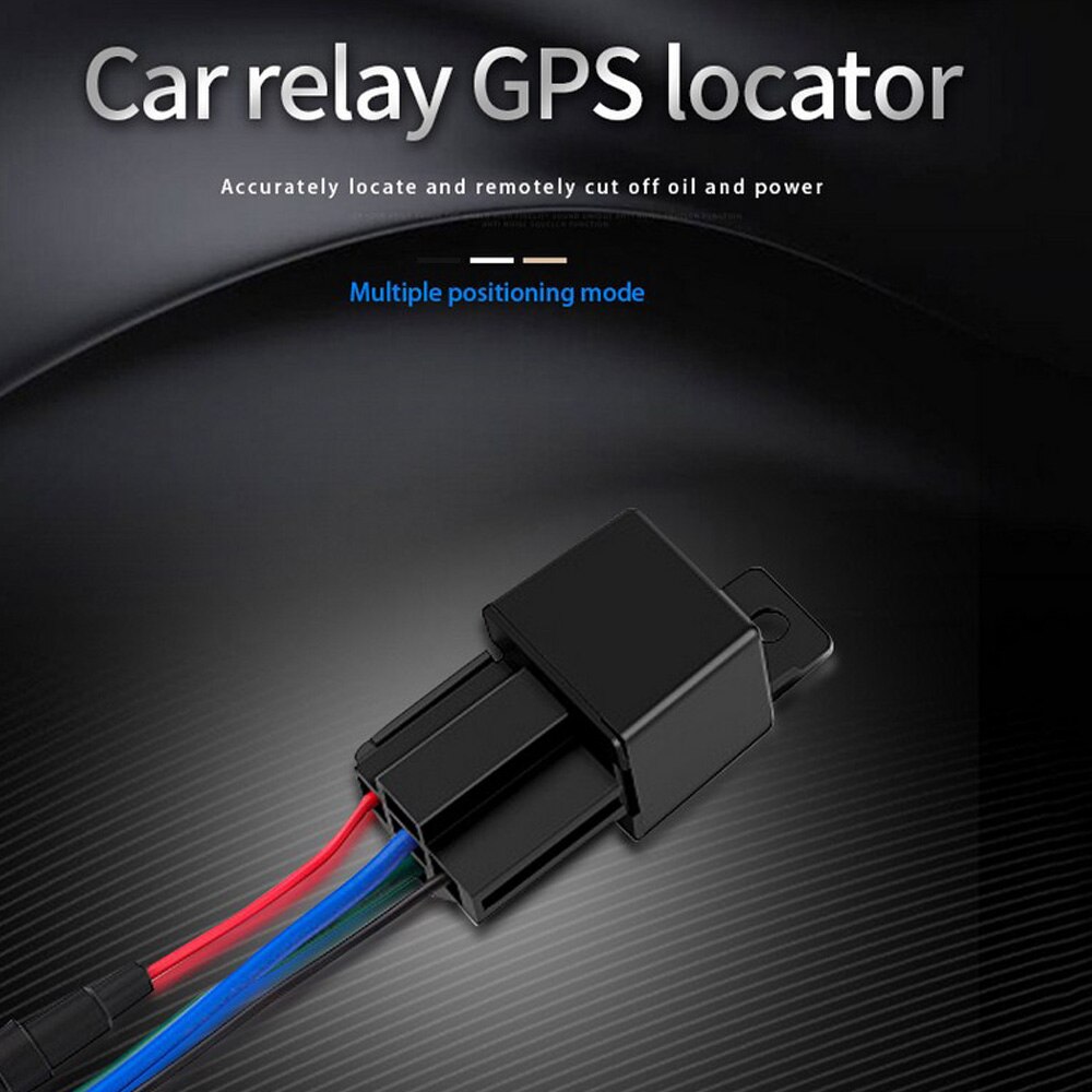 Vehicle Tracking Device Car GPRS Tracker Global GPS Locator Anti-Lost GSM GPRS Network Real Time APP Control Oil and Power Off