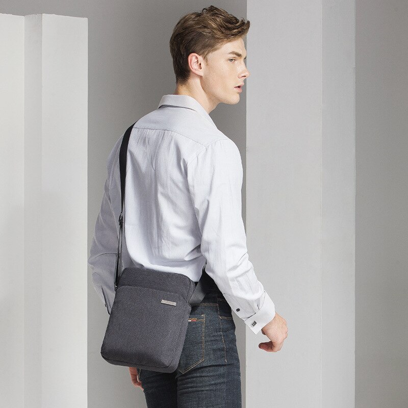 TINYAT Männer Tasche Stoßfest herren Umhängetasche Licht lässig Leinwand Männer Schulter Tasche Männlichen Wasserdichte Bote Taschen Für Männer bolsas