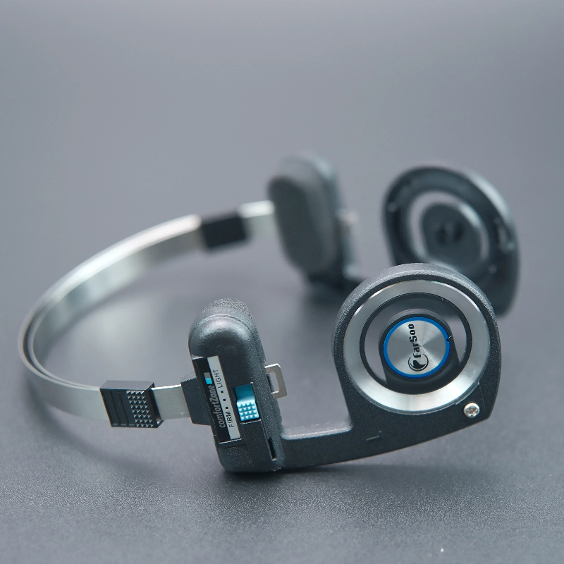 Farsoo portable pro reparationstillbehör för koosso headband kompatibel med ksc 75 ksc 35 pp hörlurar högtalarelement: Himmelsblå