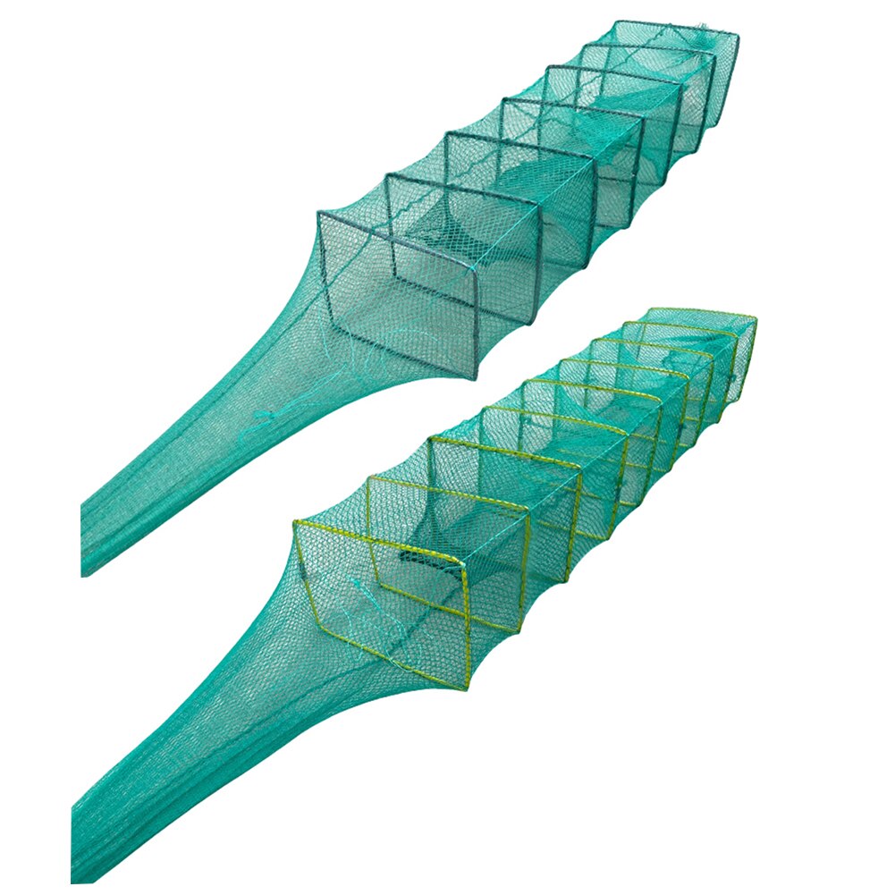 Portable Fishing Net Lobster Eel Crab Shrimp Mackerel Mesh Cage Crab Fish Crayfish Catcher Casting Trap Network