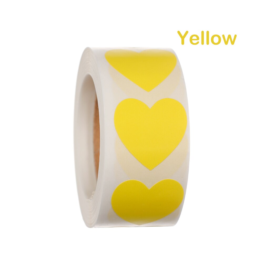 500/700Pcs/Roll Adhesive Thermal Label Sticker Paper Supermarket Price Blank Label Direct Print Waterproof Print Supplies: yellow