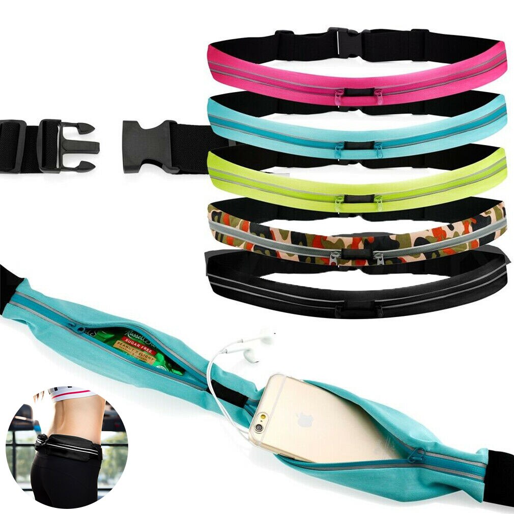 Pacote de cintura à prova dwaterproof água saco de esportes correndo saco de cintura bolso jogging ciclismo bum saco de telefone ao ar livre anti-roubo pacote cinto sacos