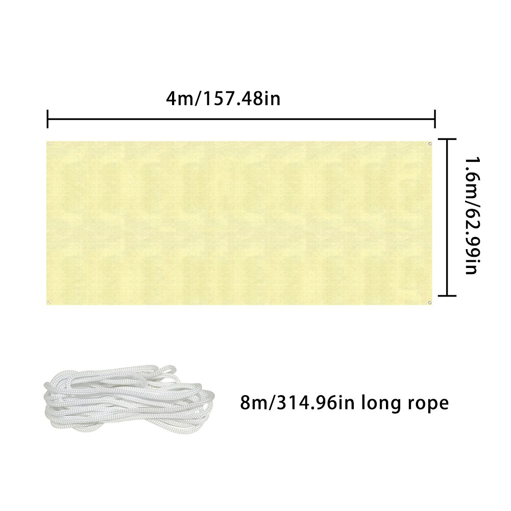 Zon Shade Sail Doek Uv Blok Stof Plant Schaduw Netto Cover Patio Luifel Zonnebrandcrème Luifel Ademend Voor Tuin Outdoor Achtertuin
