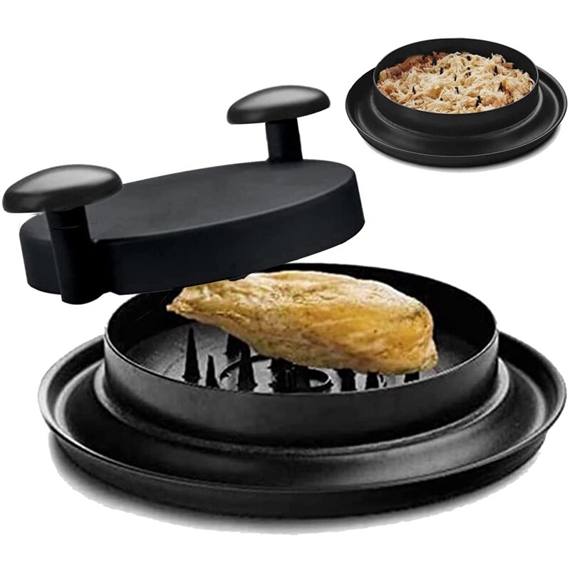 Chicken Shredder, Alternative to Bear Claws Meat Shredder, Meat Shredding Tool with Handles and Base for Pulled Meat: Default Title