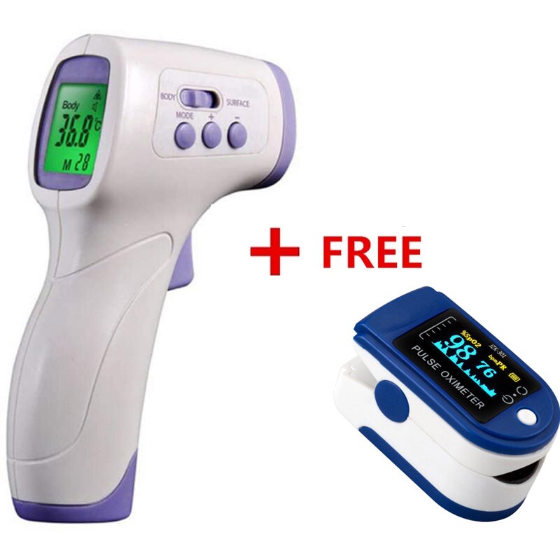 HotSale Digital LCD Temperature Indoor Room Meter Thermometer Hygrometer Sensor Humidity Thermometer Infrared Digital Termometro: Silver