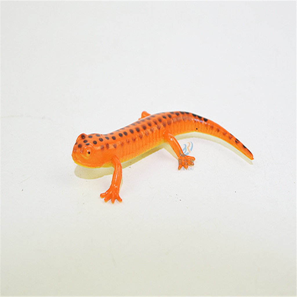 Eco-friendly Bagged Lizard Model Toy 12 Painted Lizard Animal Model