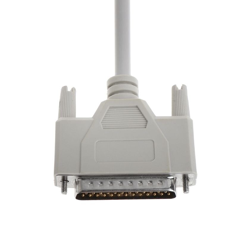 Printer Cable DB25 Male to Female 25 Pin Extension Line Parallel Port Computer 1.5m