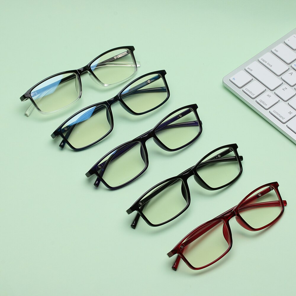 unisex anti blå stråler briller lesebriller  uv400 strålingsresistente briller søle fleksible ultralette briller