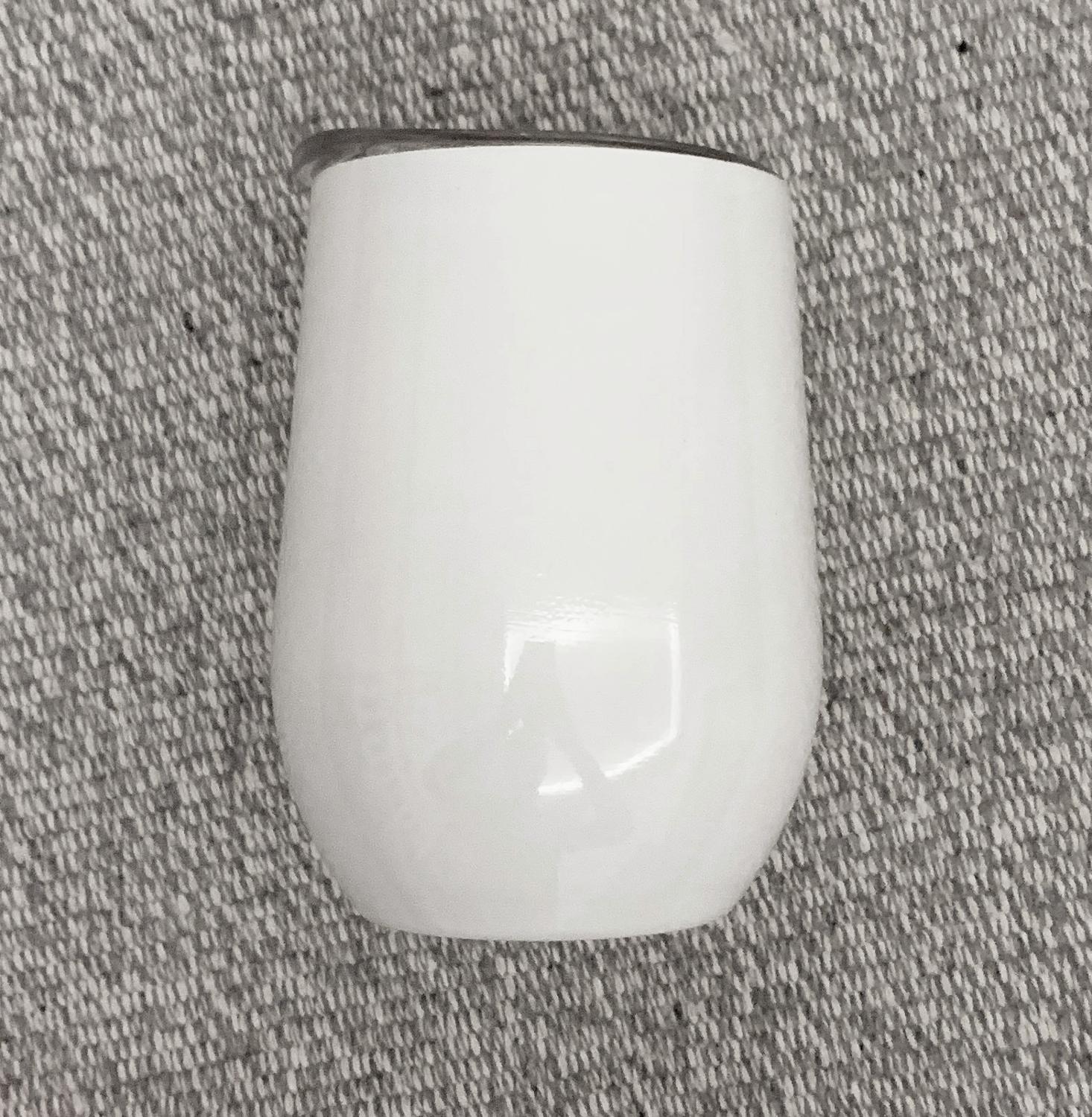 Blank Sublimation 12OZ Steel Bottle Mugs 380ML Transfer Prtinting by Sublimation INK DIY Transfer Heat Press Printing