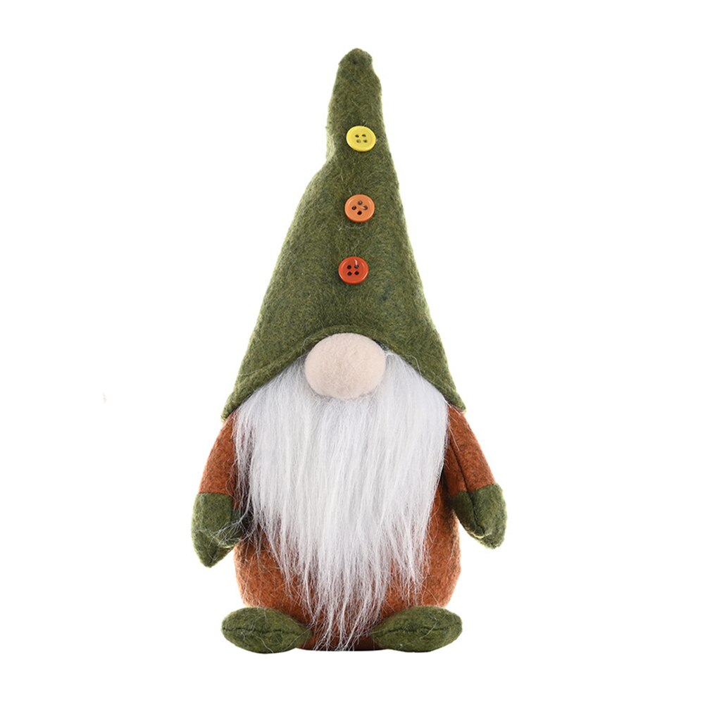 Cartoon kerstman gezichtloos decoratief pop pluche elf speelgoed kinderbenodigdheden kerstversieringen voor thuis jaar: 2