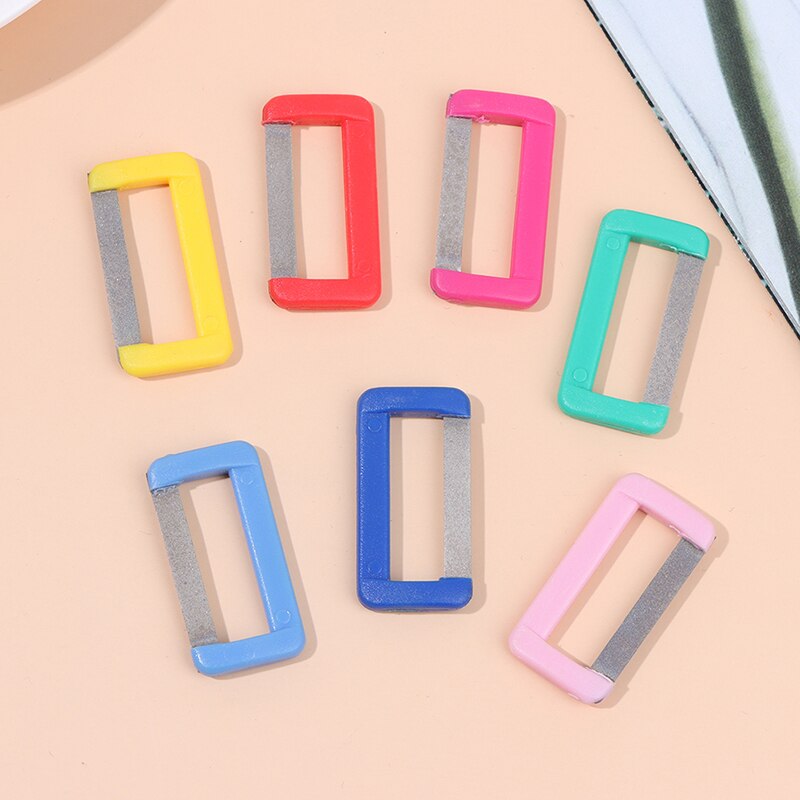 3Pcs/set Teeth Polishing Strip Dental Orthodontic Interproximal Enamel Reducted Oral Care tool Random Color