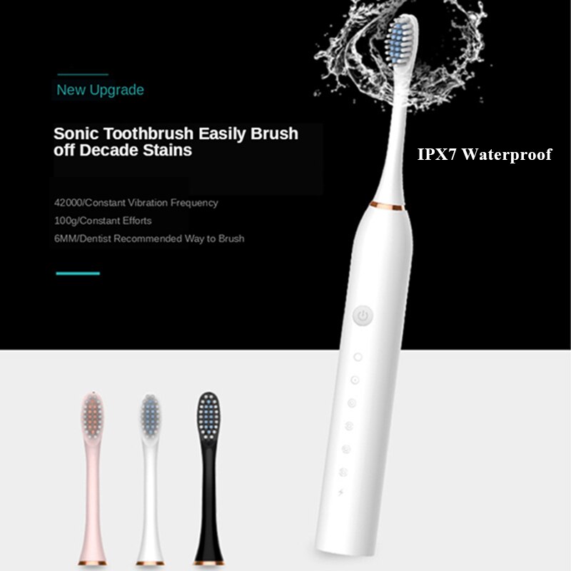 Sonic Electric Toothbrush Smart Tooth Brush Ultras Grandado 