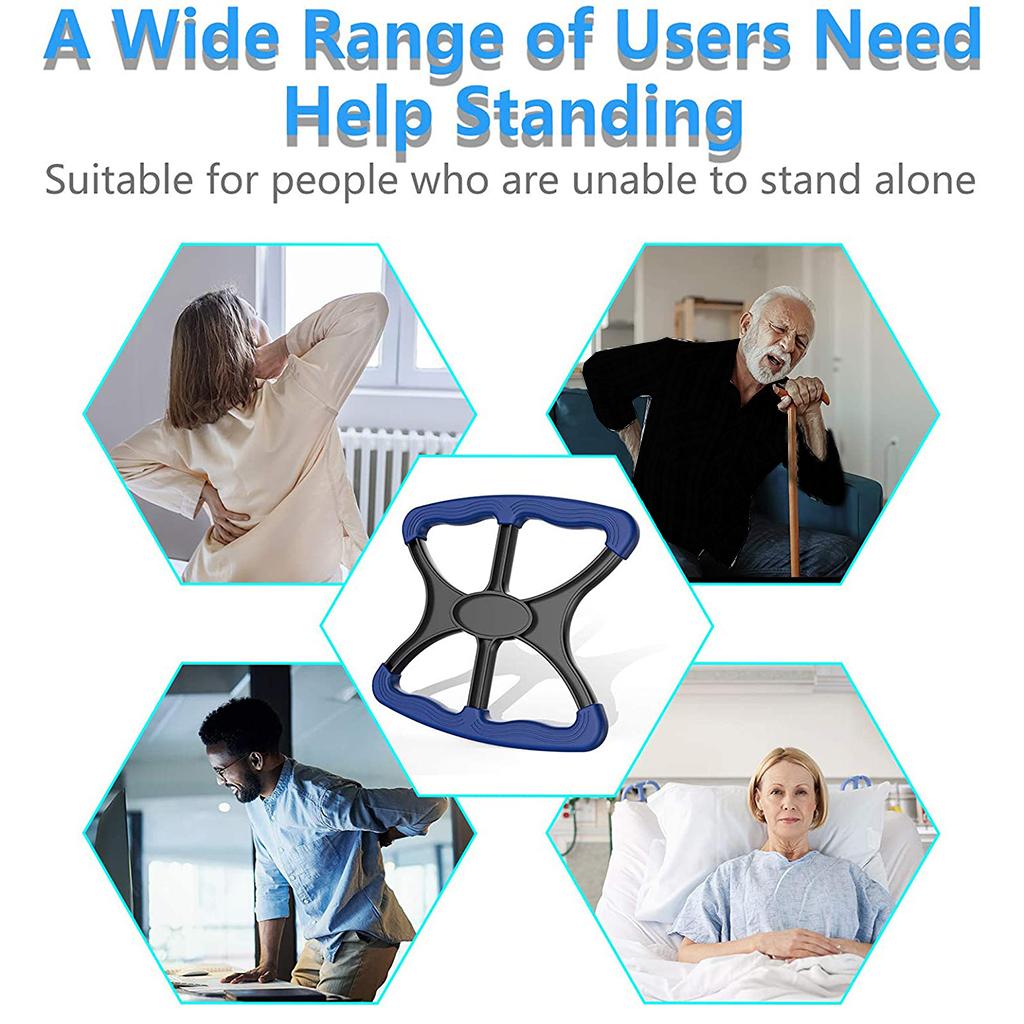 Stand-Up Assist Rod Auxiliary Standing Tool Bar Senior Caregiver Lift Assist Indoor Outdoor Use Protable Non-slip Pull Handle