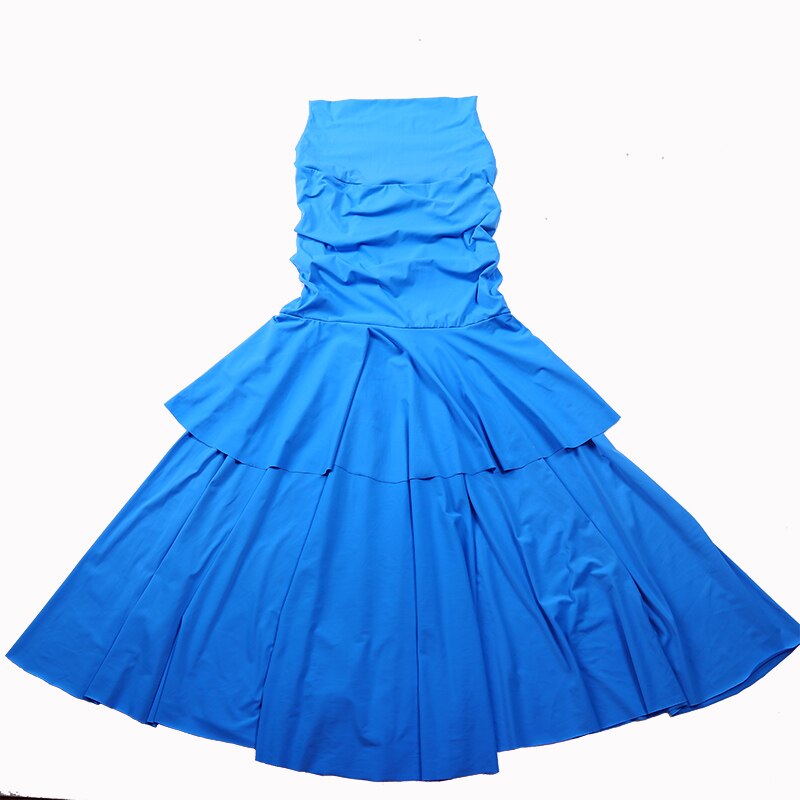 girls spanish dress costume spanish flamenco Lycra dress women ballroom dress waltz dance costumes foxtrot dance wear women DDT0: L