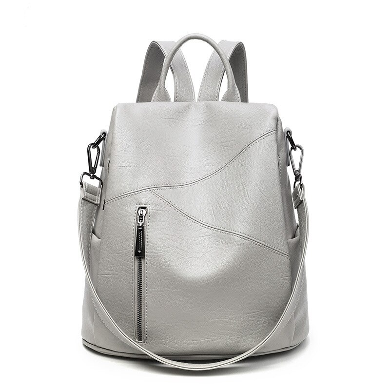 Damenrucksack, schlicht, geräumig, diebstahlsicher #39 ideal für freizeit und reisen.
