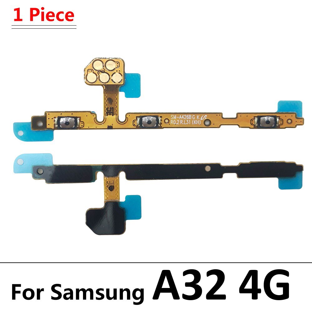 Power On Off Volume Zijknop Key Flex Kabel Voor Samsung Galaxy A02 A02S A12 A9 A920F A32 A42 a52 A72 A03s A03 Core 4G 5G