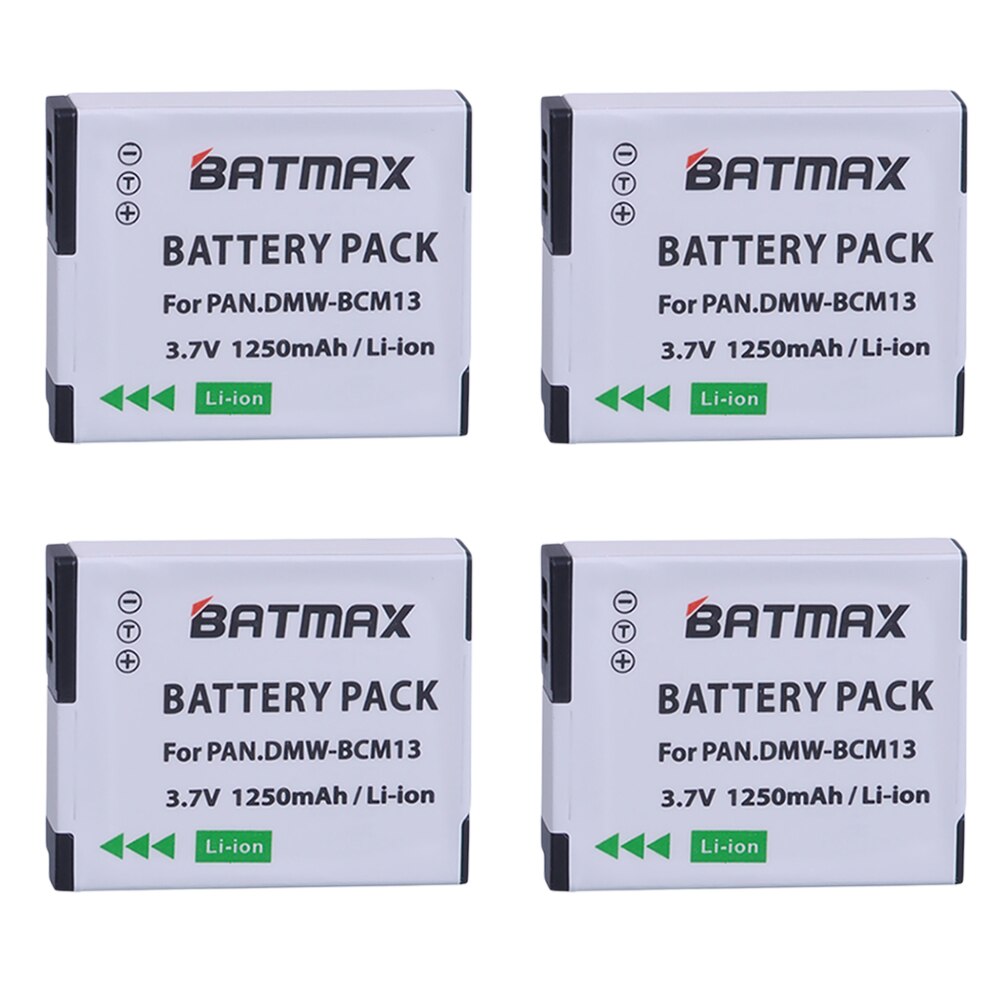 Batteria Compatibile DMW-BCM13 Per Panasonic Lumix FT5, TZ55, TZ60, ZS35 E Modelli Simili